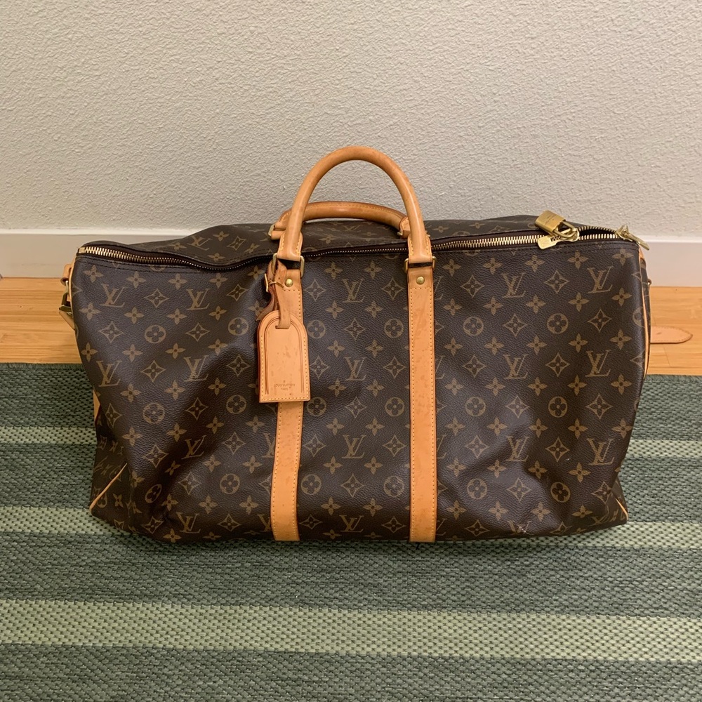 Louis Vuitton Large Duffle Bag!